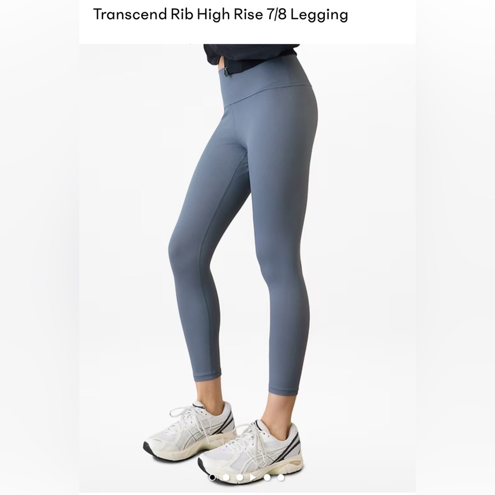 Athleta Transcend Rib High Rise 7/8 Legging - Picture 9 of 12